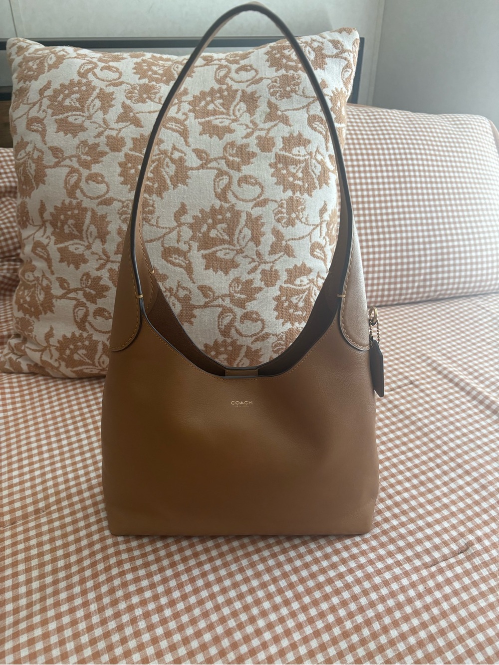 Coach Brooklyn 28 Shoulder Bag honey brown - Picture 4 of 16